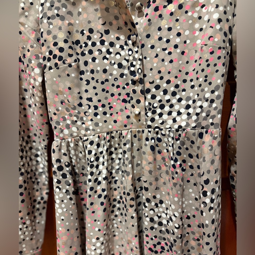 Kate Spade Soirée Dot Smocked Dress - Picture 10 of 13